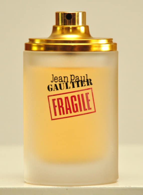 Jean Paul Gaultier Fragile Eau de Toilette Edt 50ml 1.6 Fl. Oz. Spray Perfume Woman Super Rare Vintage full as a photo without cap and box