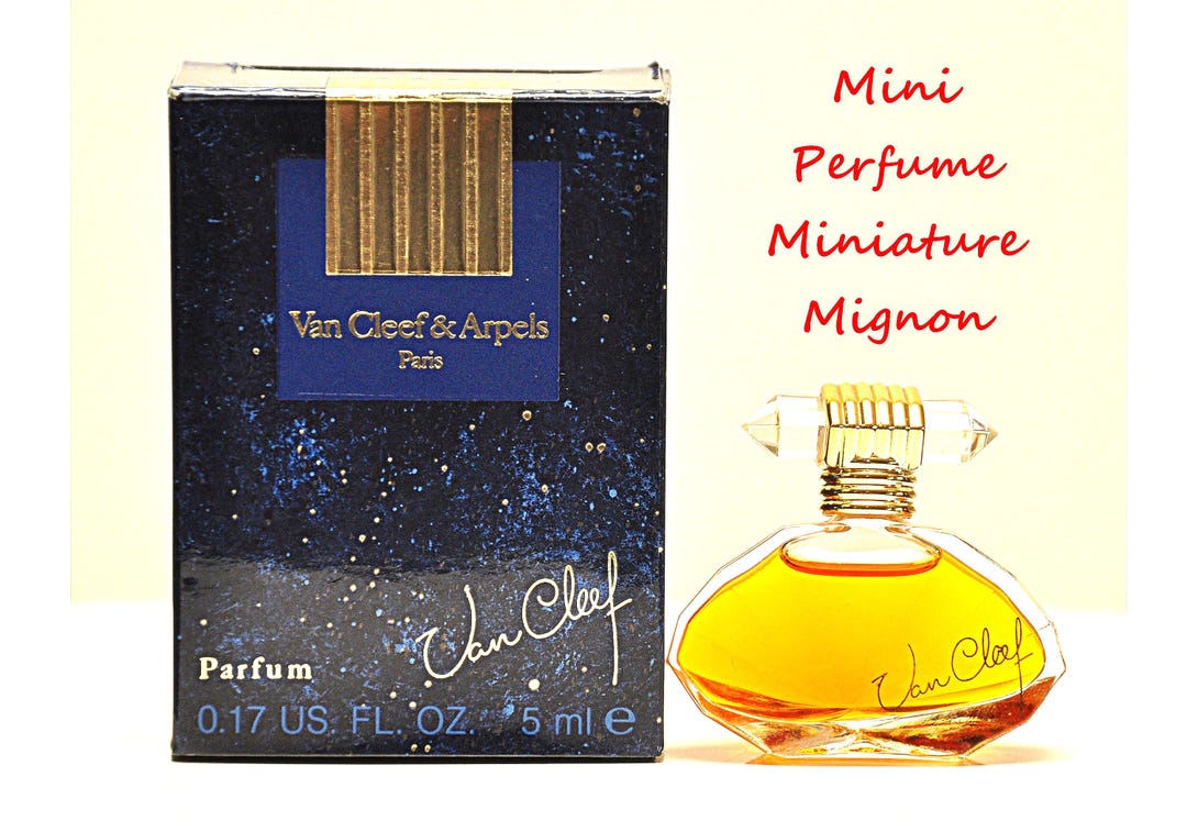 Buy MINIATURE DE COLLECTION Van Cleef Di Van Cleef Arpels Extrait De  Parfum 5ml Perfume Extract for Woman Super Rare Vintage 1993 