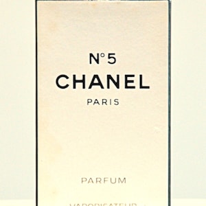 Chanel No 5 Parfum by Chanel 7,5ml 1/4 Fl. Oz. Spray Pure Perfume Woman Ultra Rare Vintage 1921 80s Version New Sealed