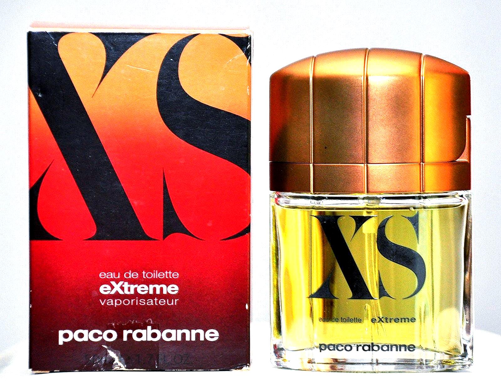 Perfumes Originales Perfume Hombre Xs Paco Rabanne Paco Rabanne XS Men EDT  100 ML (H) EDICION VIEJA CAJA BLANCA