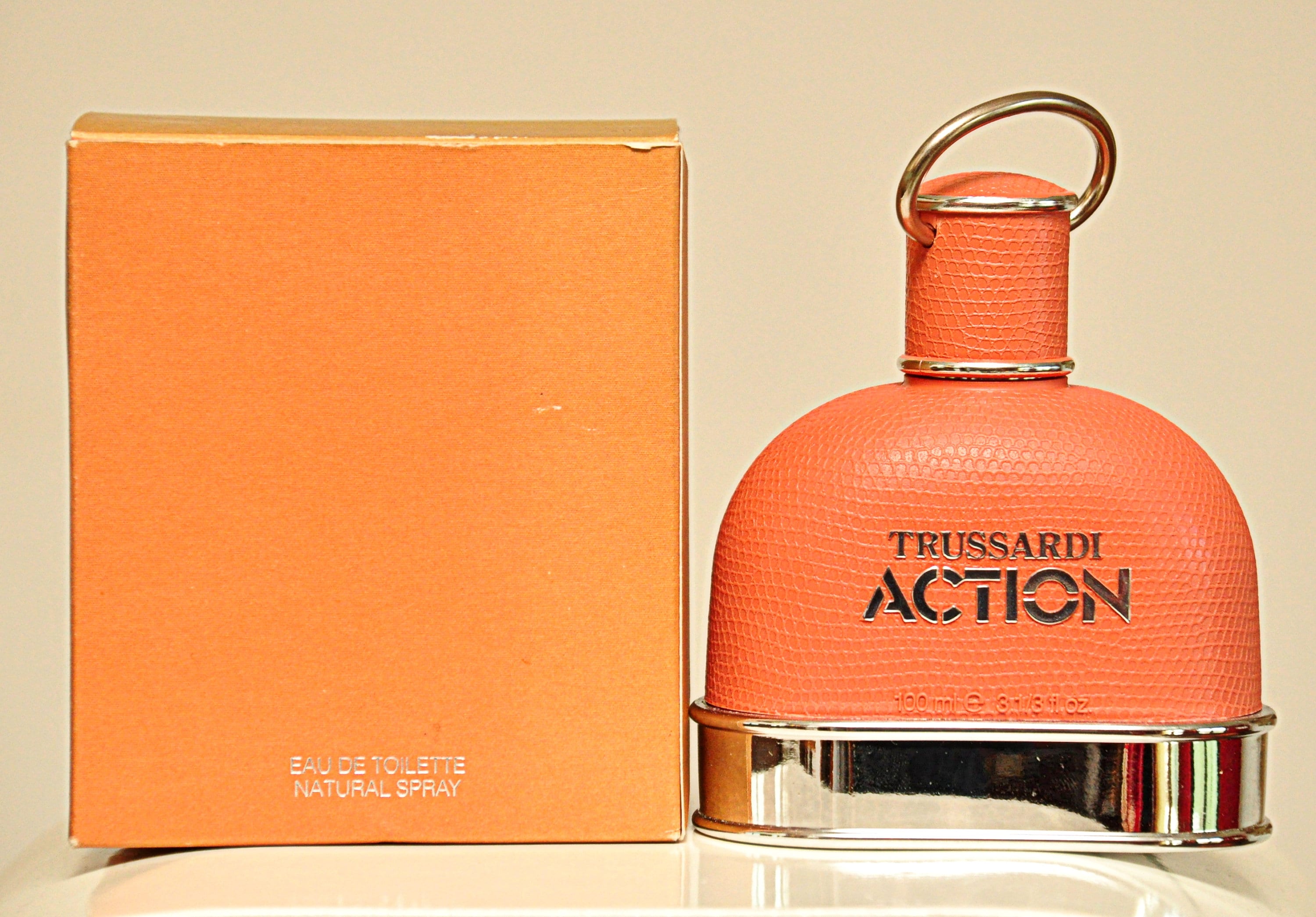 Trussardi Action Woman Eau De Toilette 100ml 3.4 Fl. Oz. Natural