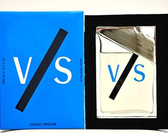 Gianni Versace Versus V/S Homme After Shave Lotion 100ml Fl. Oz 3.4 Splash no Spray Rare Old Vintage 2000