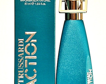Vintage TRUSSARDI Eau Du Sport, Action Trussardi Perfume, 100 Ml