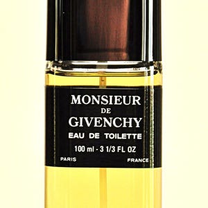 Givenchy Monsieur de Givenchy Eau de Toilette Edt 100ml Spray Herrenparfum Seltene Vintage 1959 Späte 90er Version