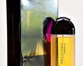 Pikenz The First Arrogantíssima Eau de Parfum 100 ml Vaporizador Perfume de mujer Raro Vintage 1988 Caja de joyas