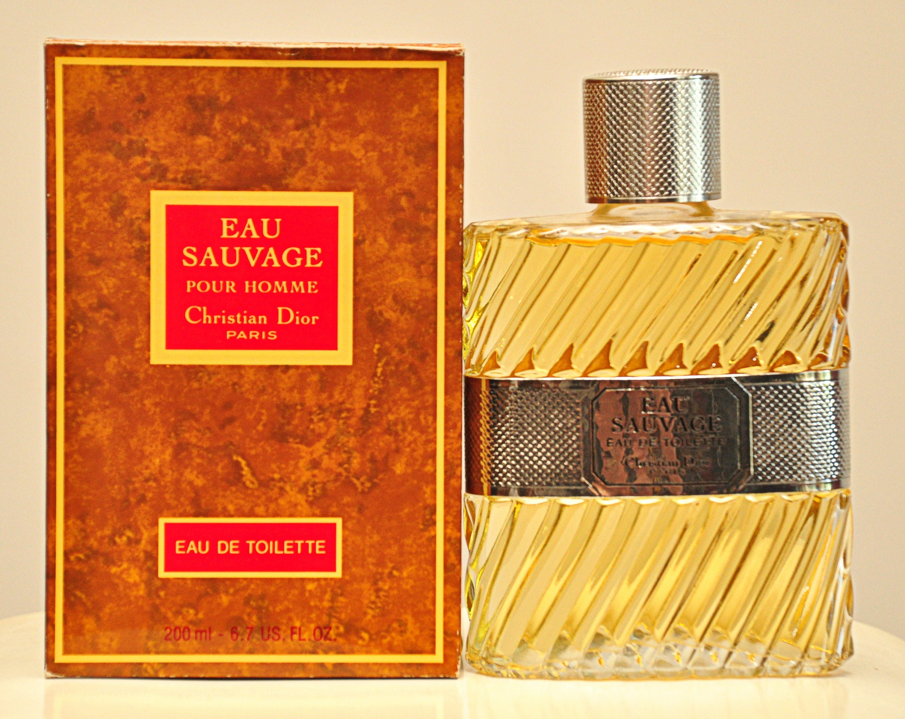 Christian Dior Eau Sauvage Eau De Toilette Pour Homme Edt - Etsy