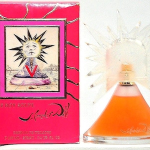 Salvador Dalì Le Roy Soleil Parfum de Toilette 100ml 3.4 Fl. Oz. Spray Perfume Woman Rare Vintage 1997