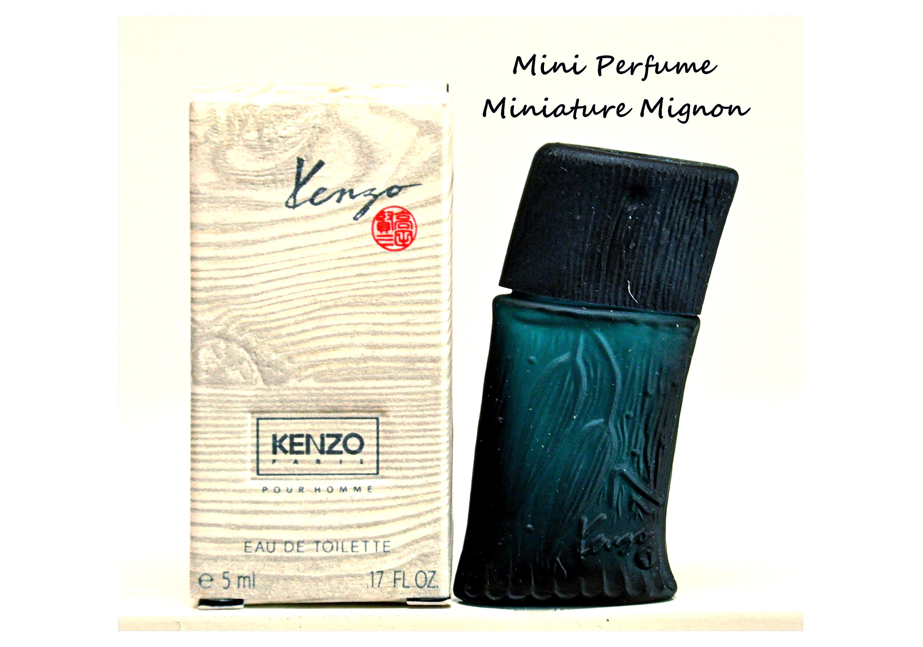 MINIATURE 5 Ml 0.17 Fl. Oz Kenzo Pour Homme Eau De Toilette