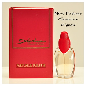 Diana De Silva Divina Parfum de Toilette Pdt 4,5ml Miniatur Splash Non Spray Damen Parfüm Ultra Rare Vintage 1996