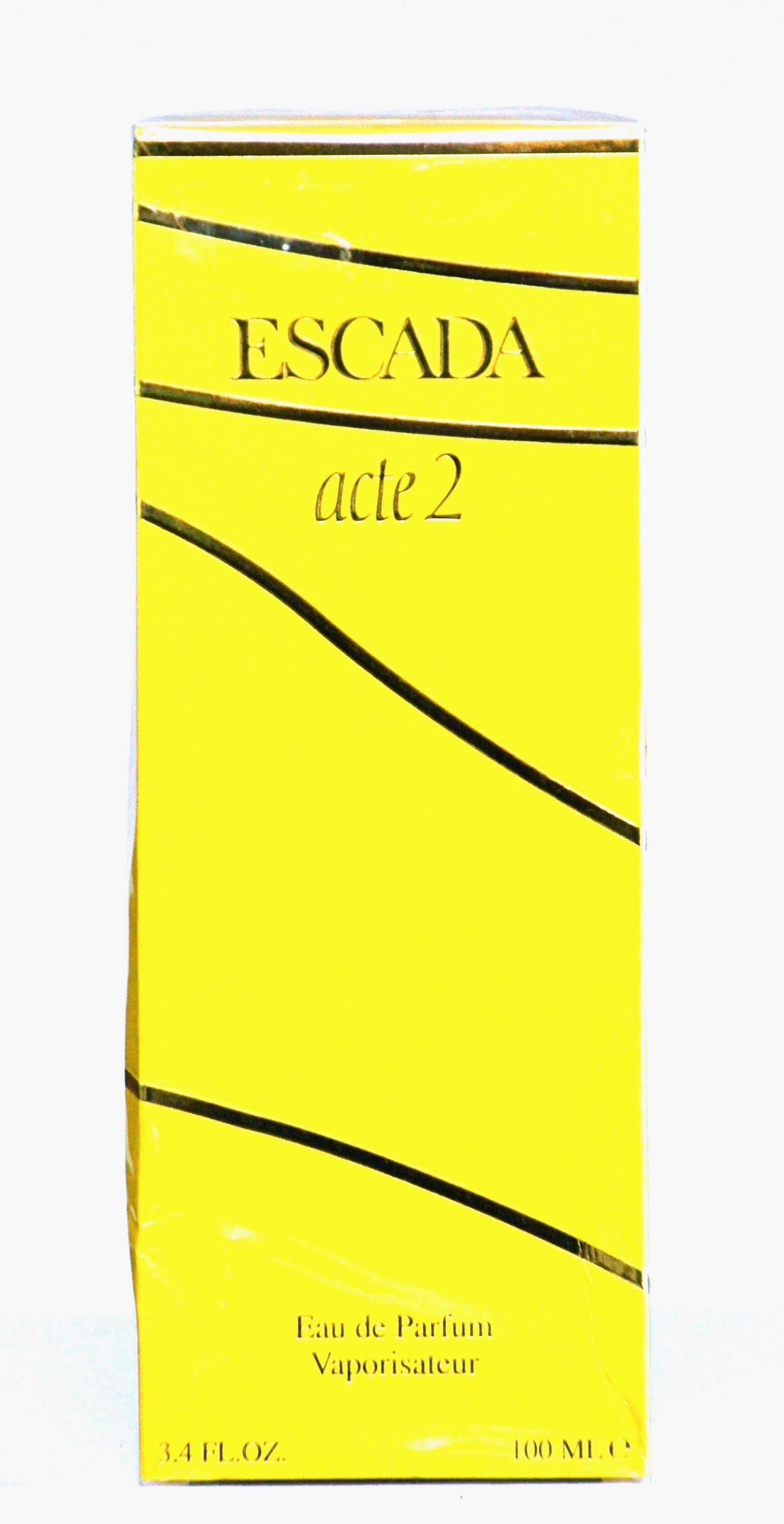 Escada Acte2 100ml ヴィンテージ 【公式通販】