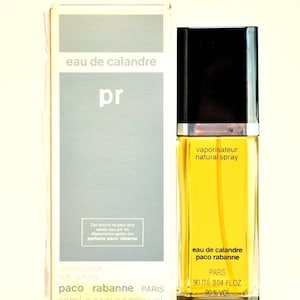 Paco Rabanne Eau de Calandre Woda toaletowa 90ml Spray Perfumy damskie Rzadka wersja Vintage 1969 1980