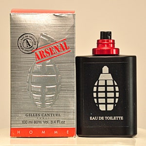Gilles Cantuel Paris Arsenal Eau de Toilette Edt 100ml Spray Parfum Heren Zeldzame Vintage 1996