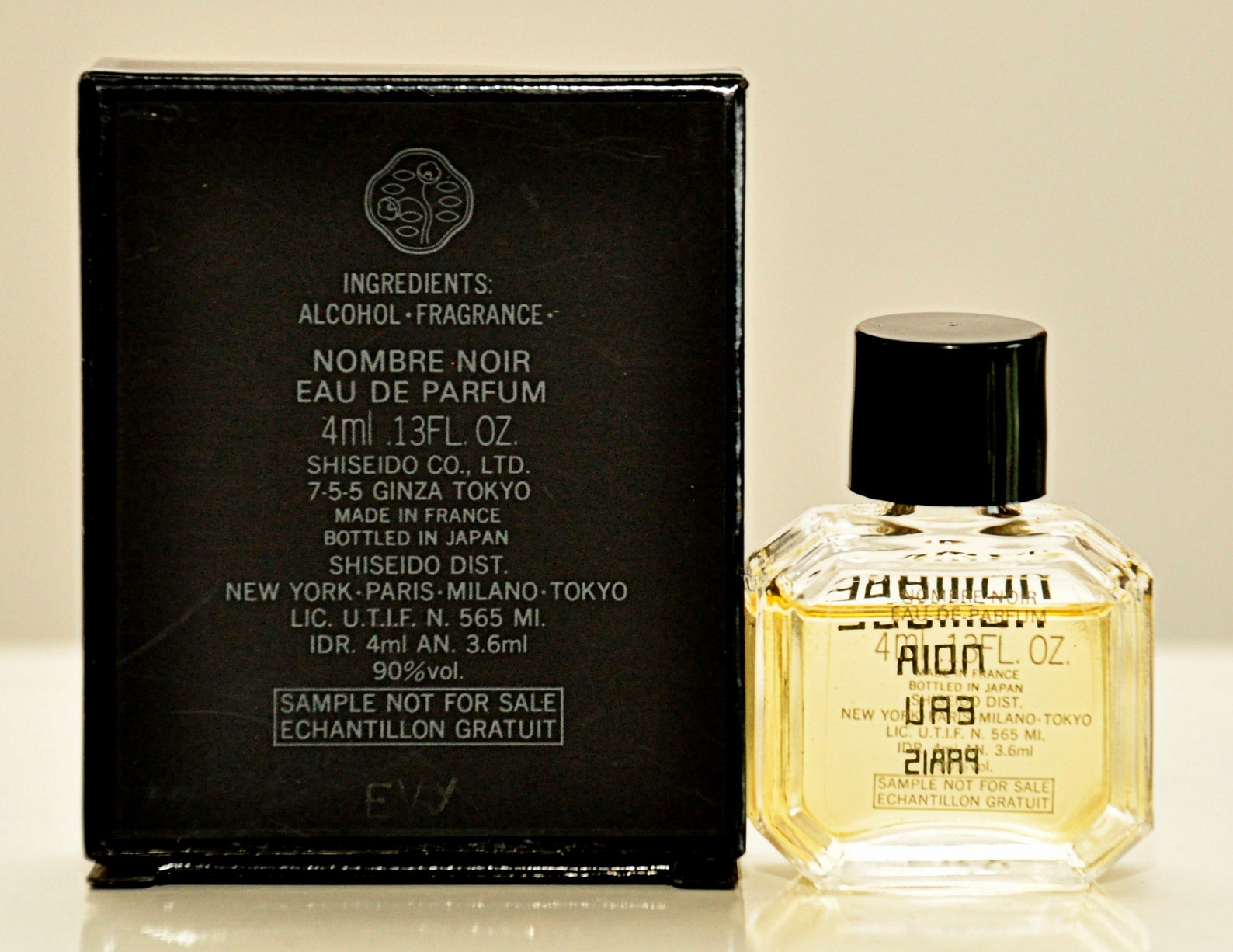 Shiseido Nombre Noir Eau De Parfum Edp 4ml 013 Fl. Oz. - Etsy