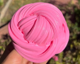 Pink Bubble Gum Scented Butter Slime