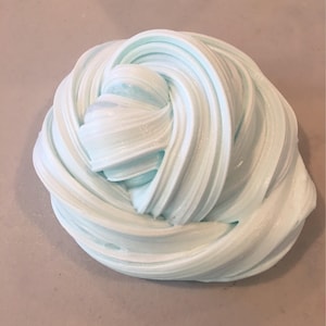 Blue Salt Water Taffy Scented Butter Slime
