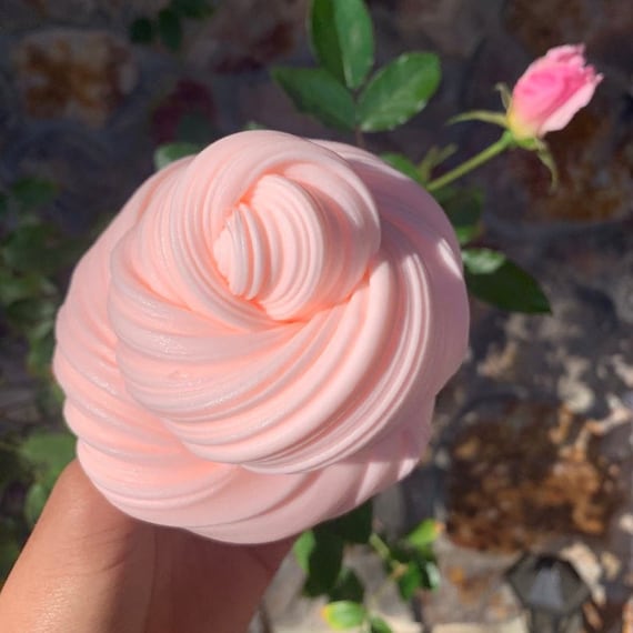 Pink Marshmallow Scented Daiso Clay Butter Slime Etsy