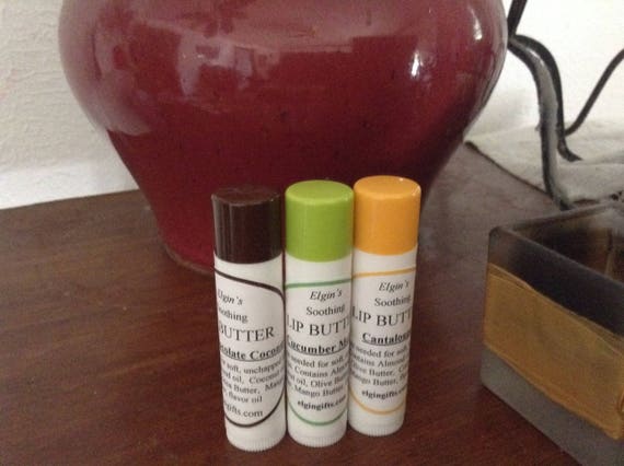 Lip Butter all natural mango butter based lip balm less waxy han most lip balms great stocking stuffer or gift addition