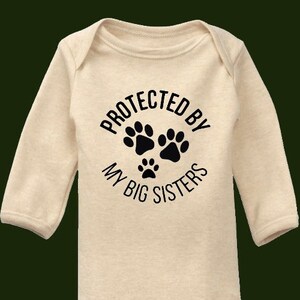 Protected by My Siblings New baby Bodysuit - CUSTOMIZED