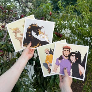 Original Characters of The Sanctuary Art Prints