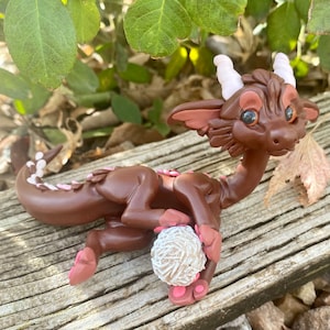 Playful Desert Crystal Dragon