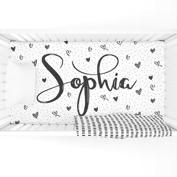 Custom Crib Sheet Etsy