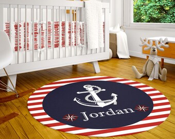 nautical nursery rug