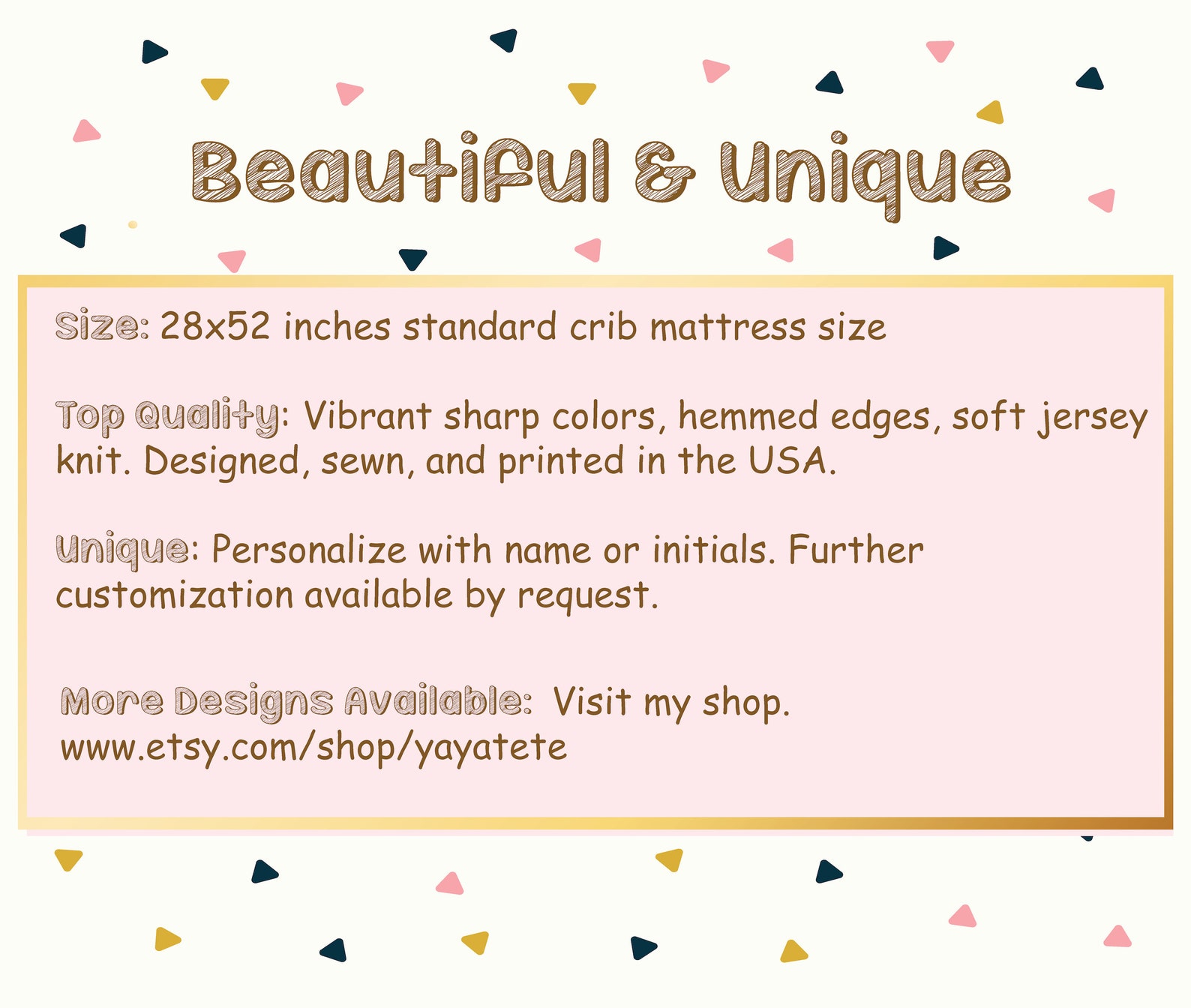 Personalized Fitted Crib Sheet Custom Nursery Stretchy Crib Etsy