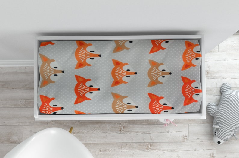 Geometric Changing Pad Cover Diaper Changing Table Pad Cover Etsy