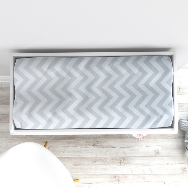 Chevron Changing Pad Cover Etsy