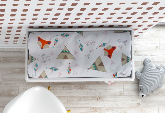 fox changing pad cover