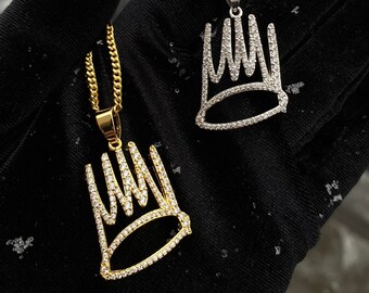 J Cole Crown Necklace 2025