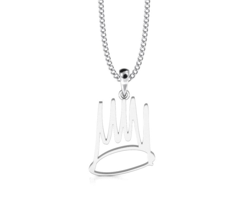 J Cole Born Sinner Crown Necklace Chain | Etsy