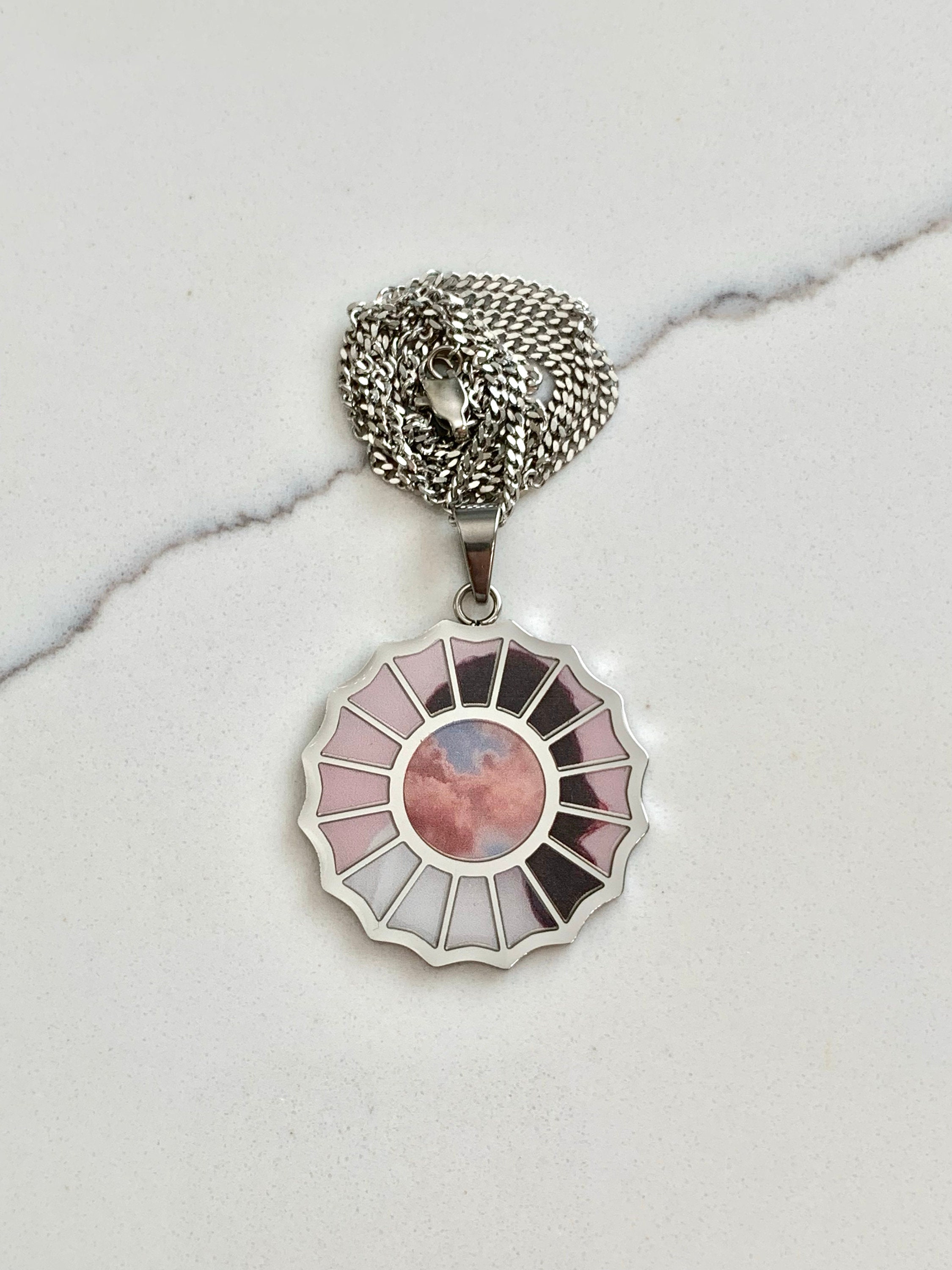 Mac Miller Tribute Divine Feminine Necklace Mirror Larry - Etsy