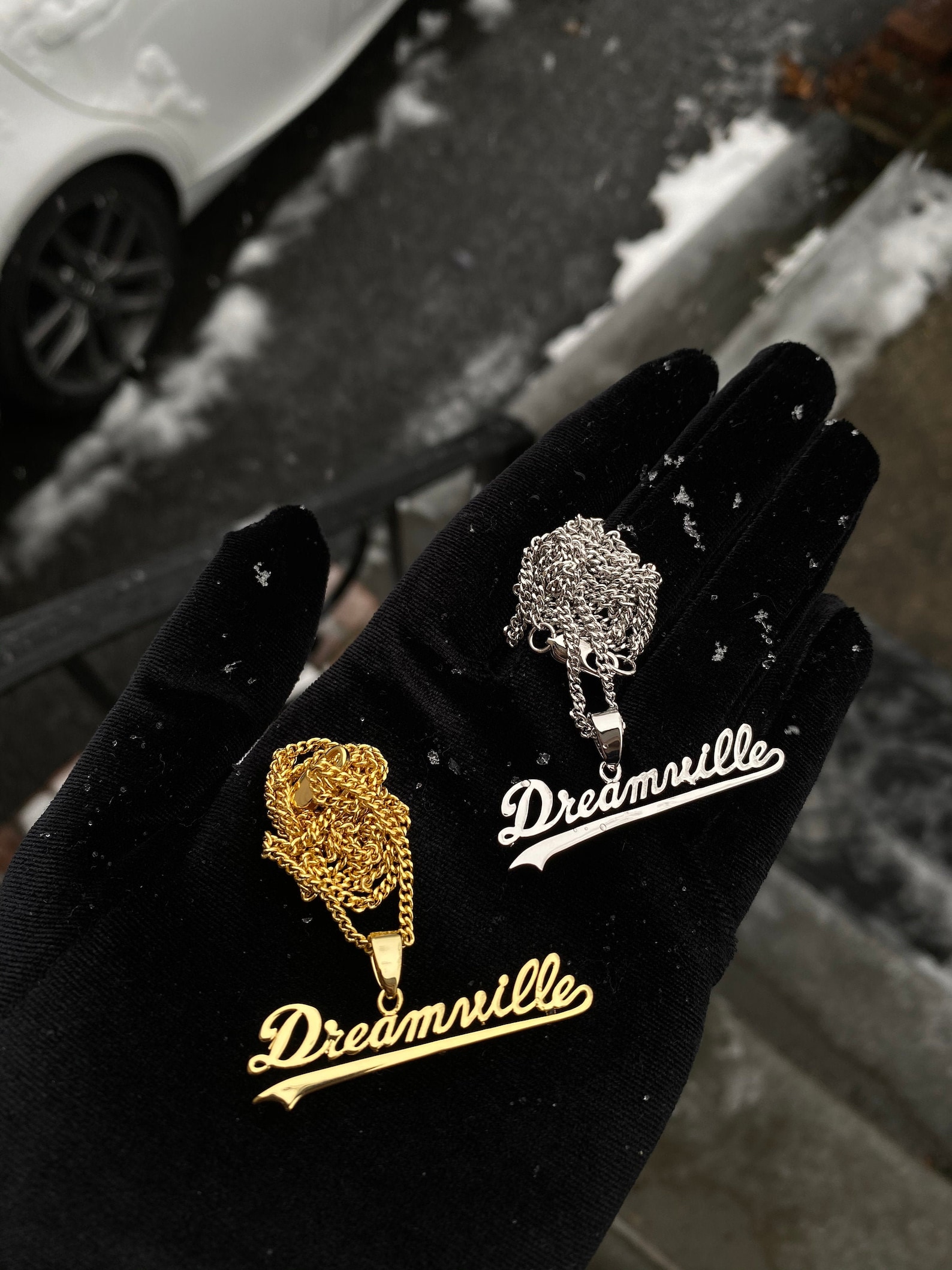 Born sinner crown necklace Clearance