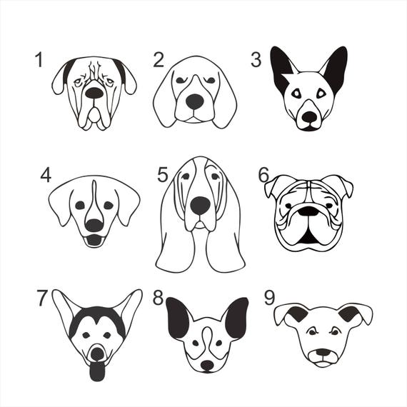 Download Dog Silhouette Svg Dogs Clipart Silhouette For Cutting Etsy PSD Mockup Templates