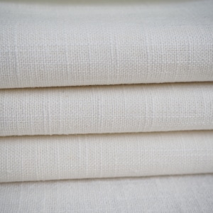 Enzyme Washed 100% Linen Fabric