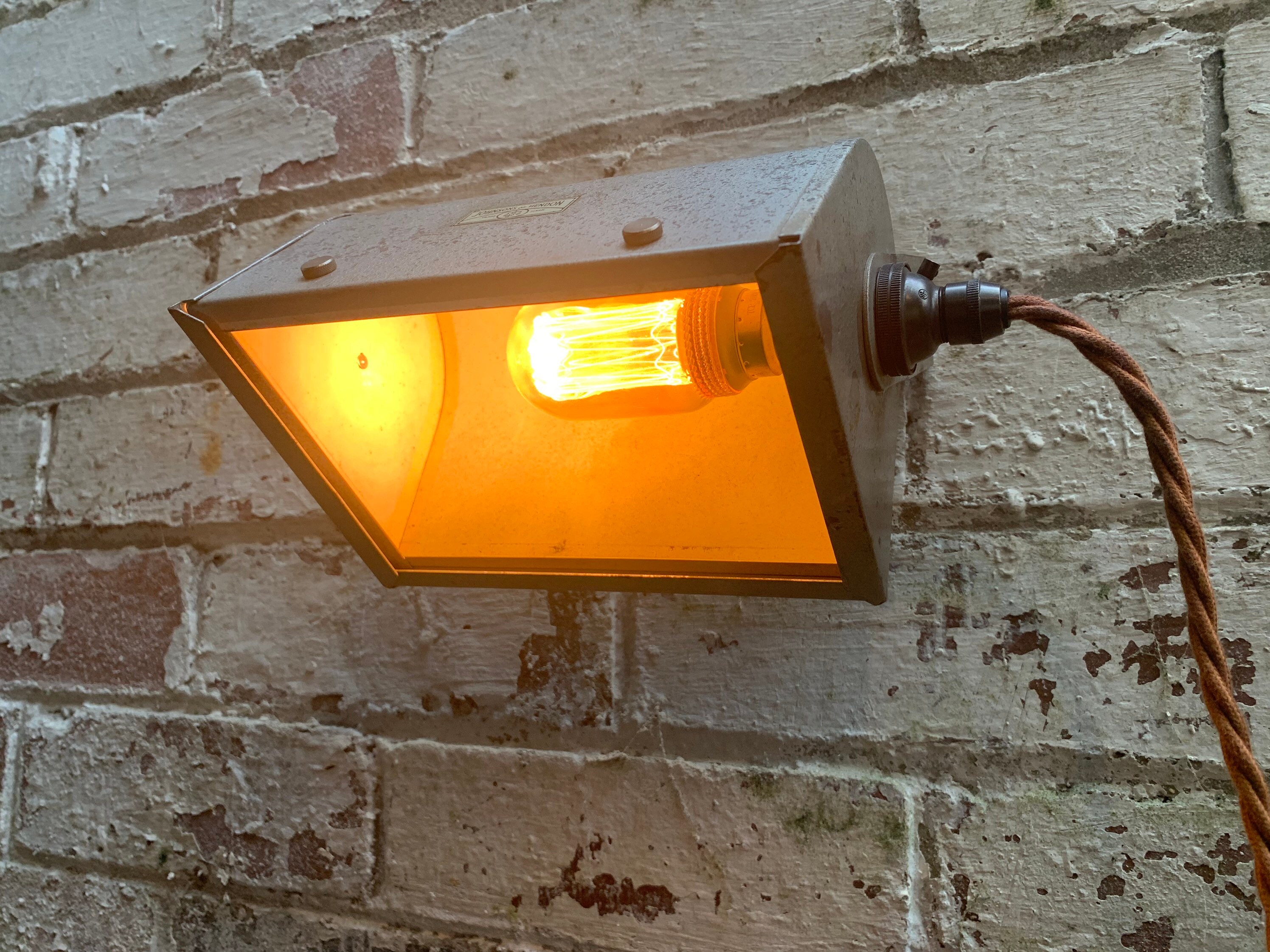 Ilford Safelight Lamp 1960s Johnsons of Hendon Dark Etsy