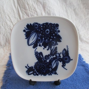 Rosenthal Decorative Plate - Blue and white Studio-linie, Germany, vintage