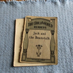 Jack and the Beanstalk, 1920&#39;s paperback children&#39;s book