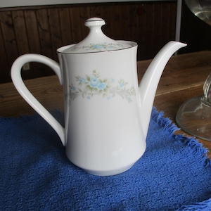 Blue Fantasy Royal Court China Coffee pot