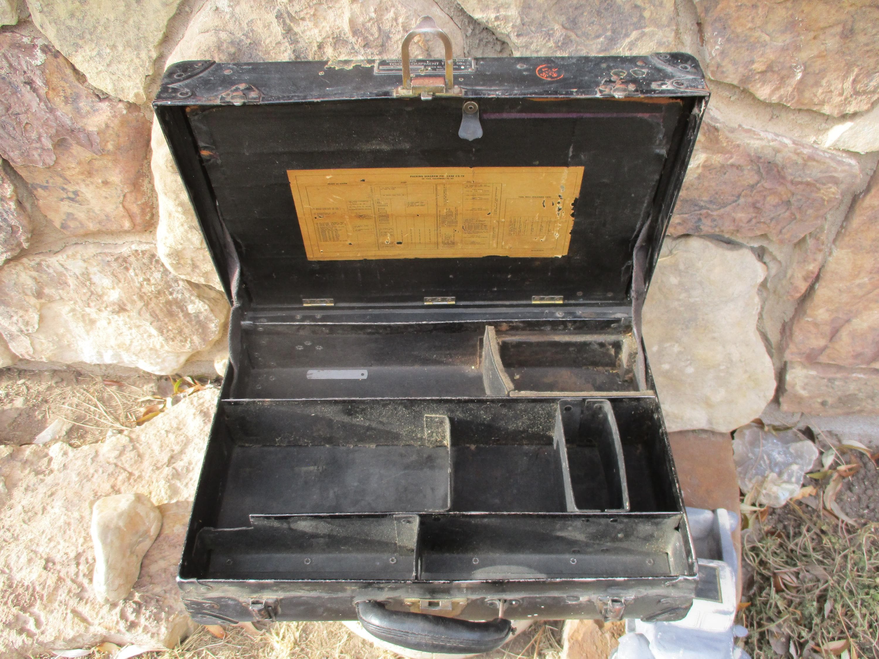Vintage WW2 US Army Signal Corps Tool Box - Case CS-78 - Etsy