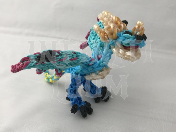 Stormfly The Deadly Nadder From How To Train Your Dragon Small Rainbow Loom