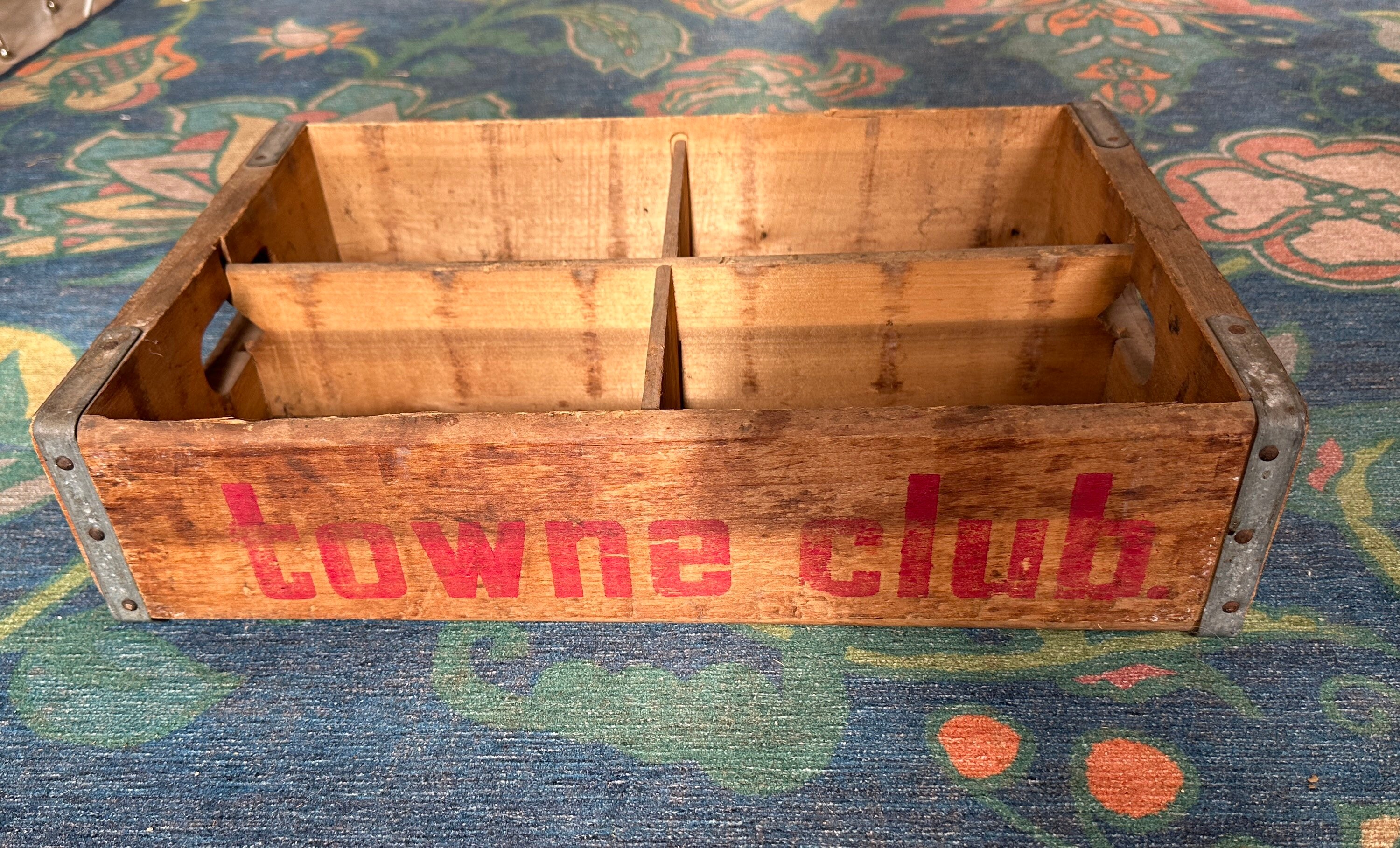 ヴィンテージ】Towne Club Beverages クレート 仕切付 【公式通販】
