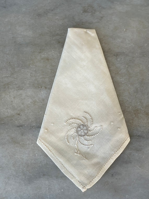 Set of 5 Vintage Handkerchiefs| 1930s Japanese Si… - image 5