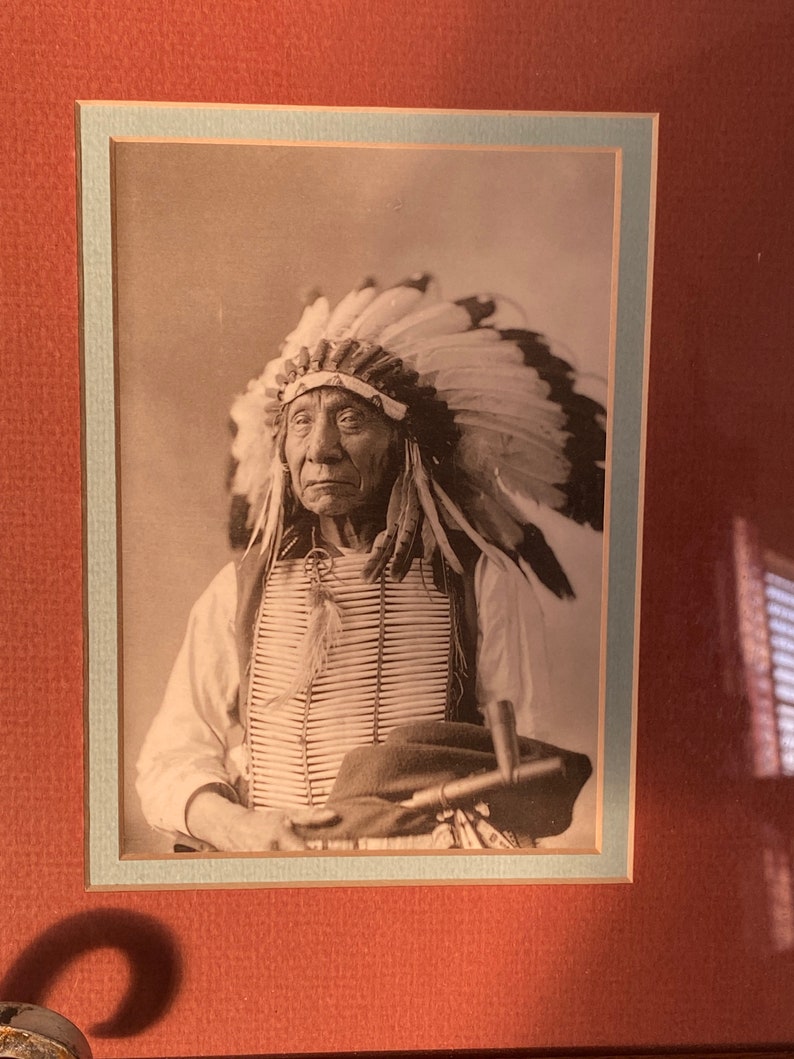 Vintage Photos of Sitting Bull General Custer Chief Red - Etsy
