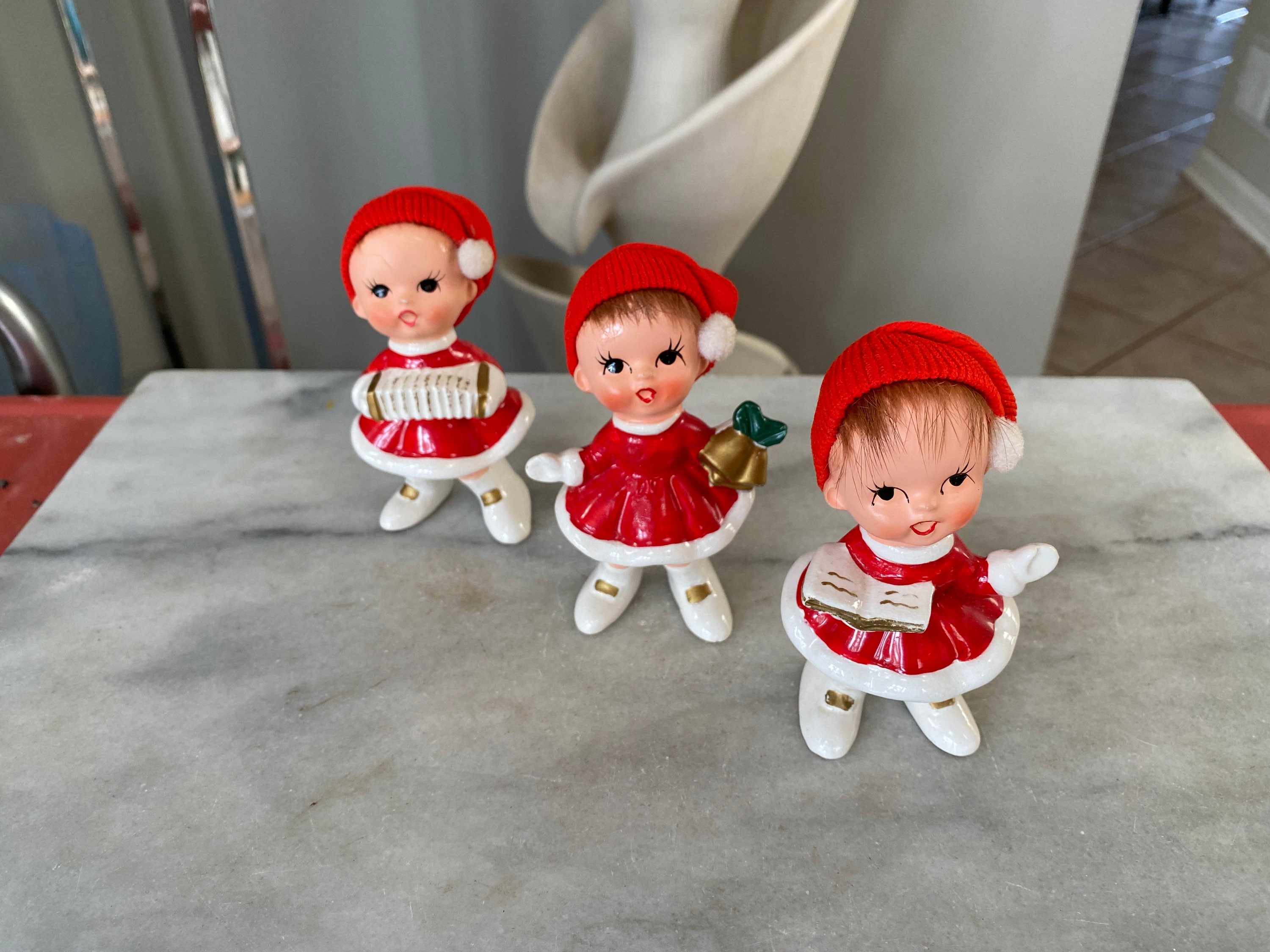 Napco Christmas Figurine X8392 4 Napco Christmas Figurine X8392 4