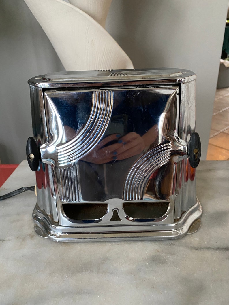 Vintage Art Deco Son Chief Toaster Son Chief Model 680 Etsy Canada