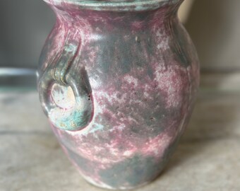 Ceramics of the ’20s＆’30s　陶磁器　MILLER’S Burley Winter 1930s Vintage Art Pottery Mottled Purple, Blue