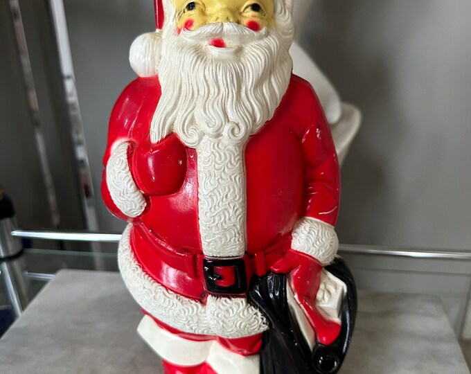 Vintage Empire Santa Blow Mold Santa/blow Mold/vintage Santa Tabletop Santa Blowmold 1968