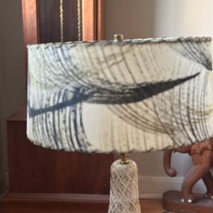 Vintage 50s Fiberglass Lamp - Etsy